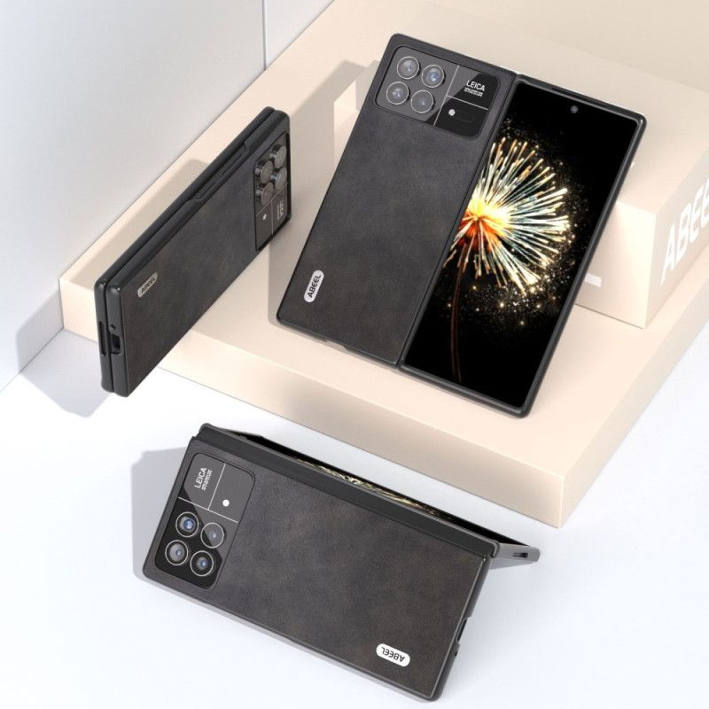 Deksel Xiaomi Mix Fold 3 Mobildeksel Abeel Leather Texture