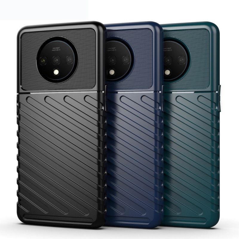 Deksel for OnePlus 7T Svart Tordenserie