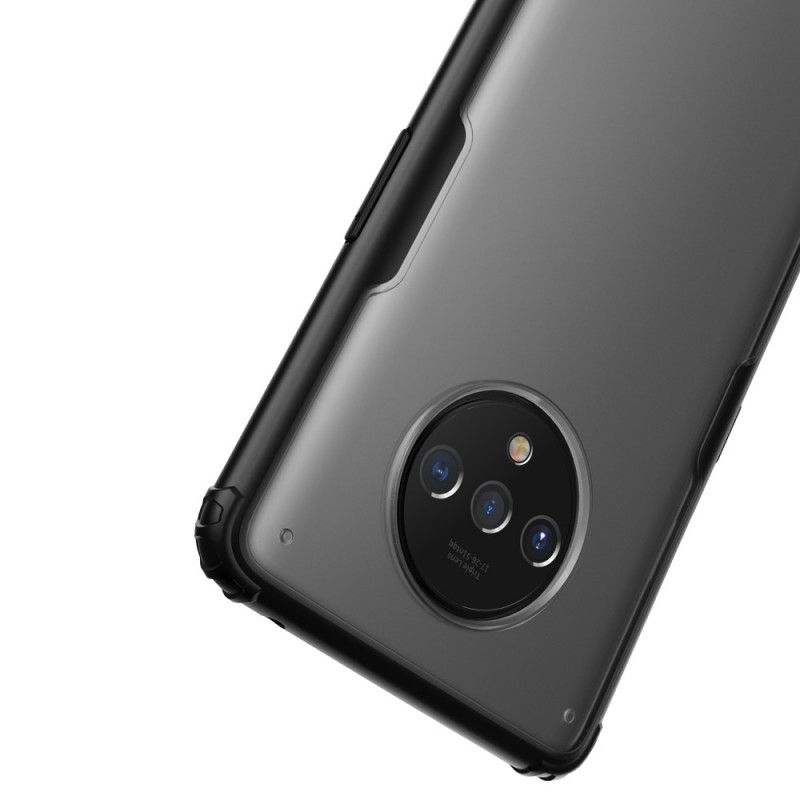 Deksel OnePlus 7T Svart Frostet Hybrid