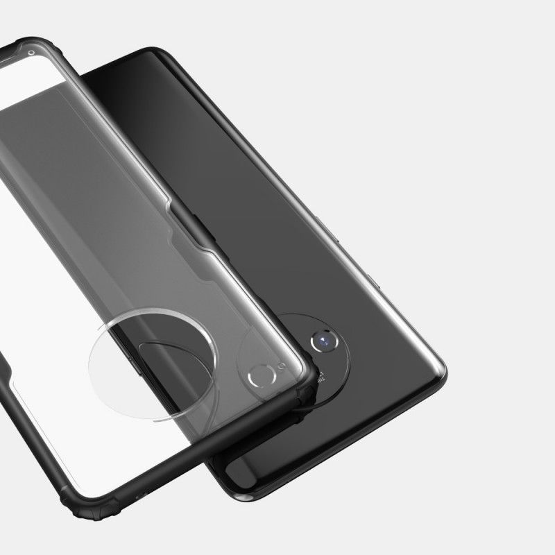 Deksel OnePlus 7T Svart Frostet Hybrid