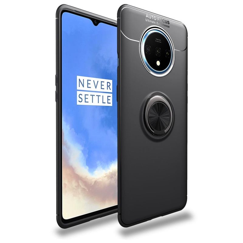 Deksel OnePlus 7T Svart Roterende Ring