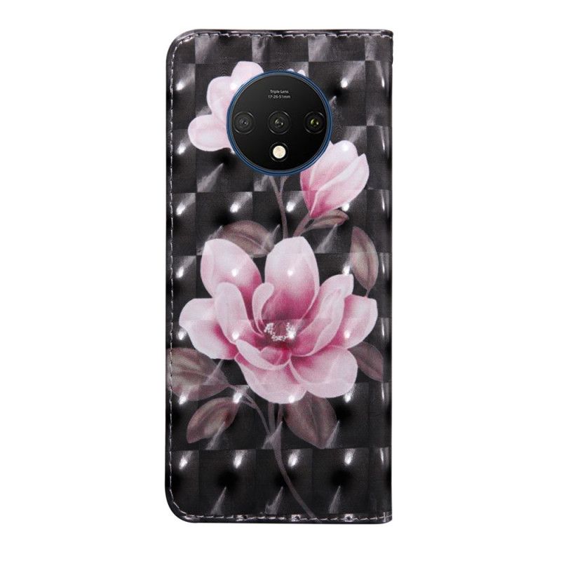 Folio Deksel OnePlus 7T Blomster Blomstrer