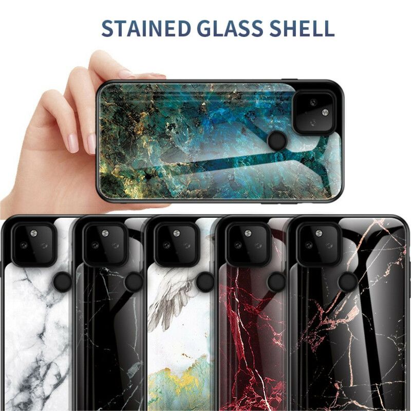 Deksel Google Pixel 5a 5g Premium Colors Herdet Glass