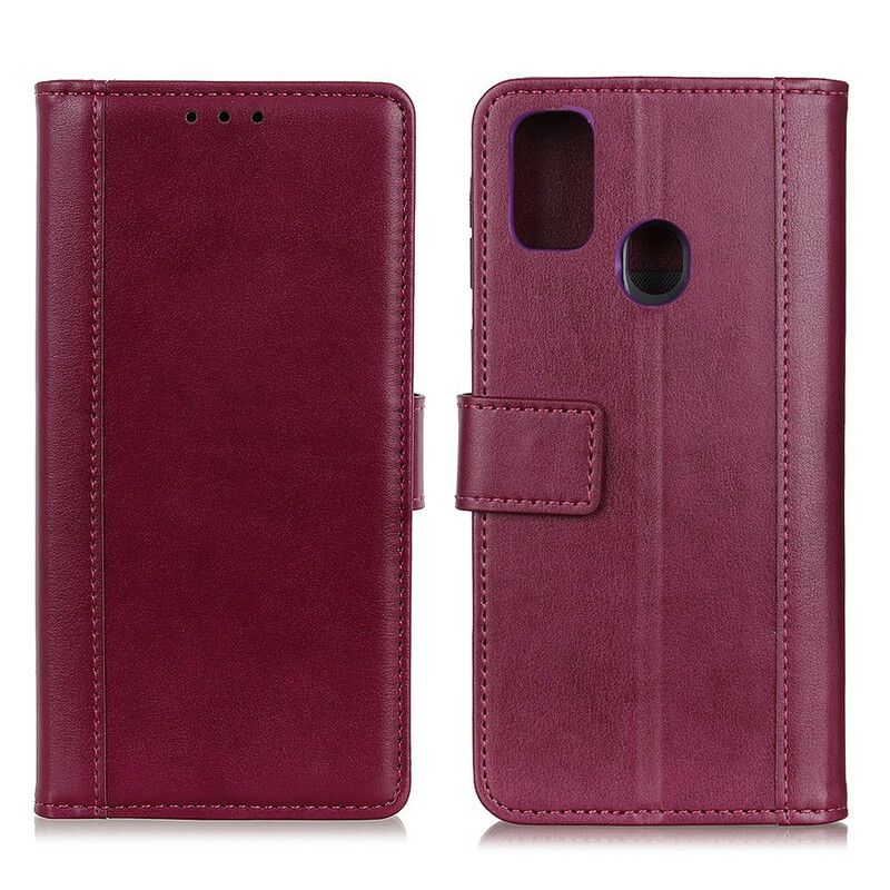 Folio Deksel Google Pixel 5a 5g Classic Split Litchi Leather