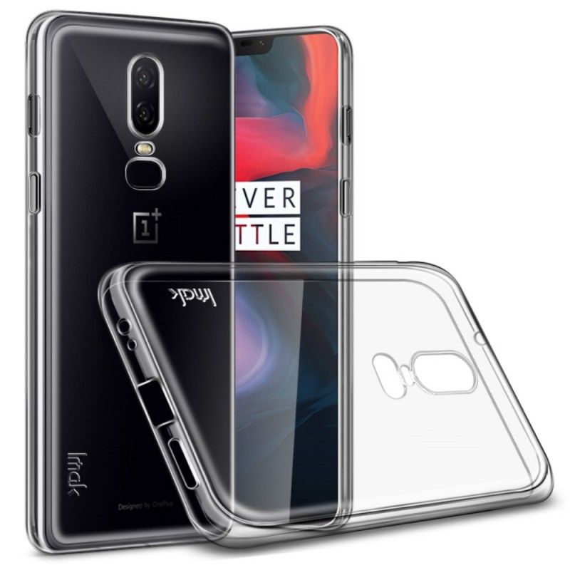 Deksel OnePlus 6 Gjennomsiktig Imak