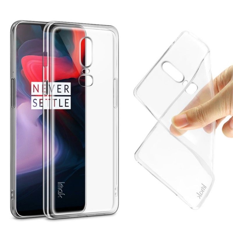 Deksel OnePlus 6 Gjennomsiktig Imak