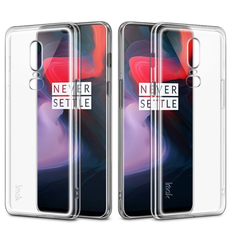 Deksel OnePlus 6 Gjennomsiktig Imak