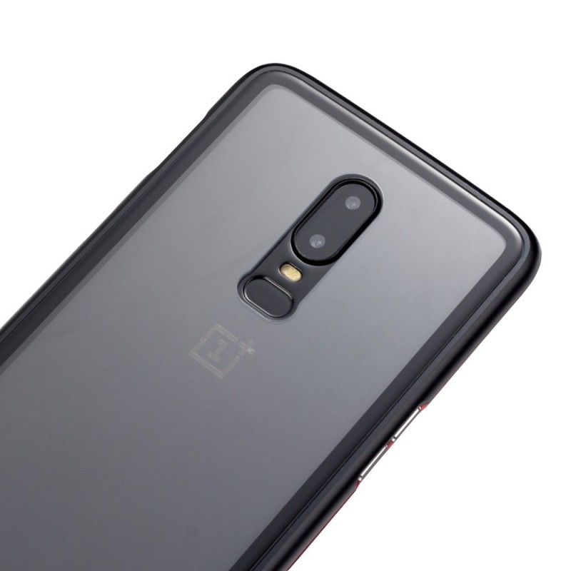 Deksel OnePlus 6 Hvit Avtakbar Beskyttelse