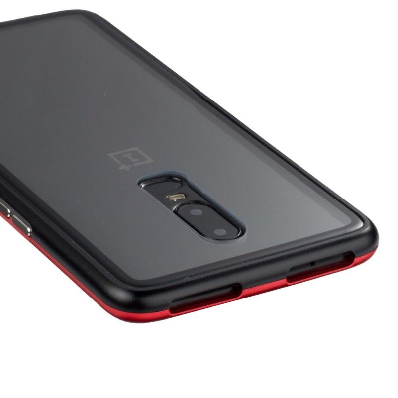 Deksel OnePlus 6 Hvit Avtakbar Beskyttelse