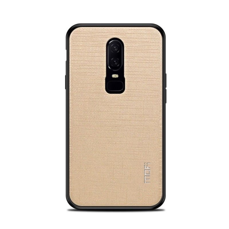 Deksel OnePlus 6 Magenta Mofi Stoff