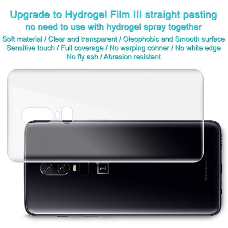 Imak Hydrogelbeskyttelse For OnePlus 6 Skjermen