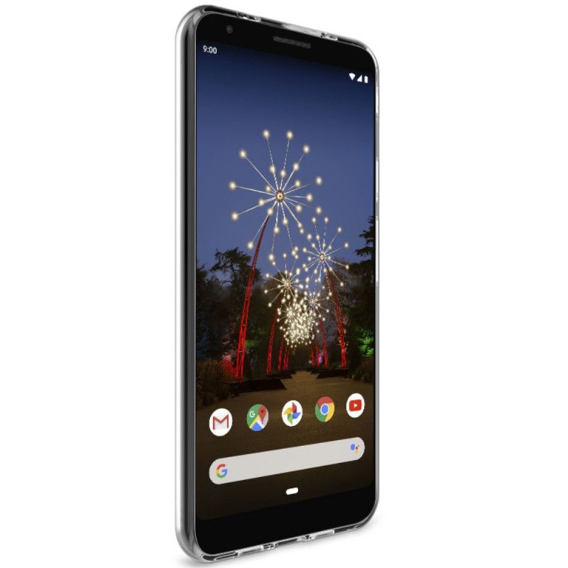 Deksel Google Pixel 3A XL Gjennomsiktig Imak