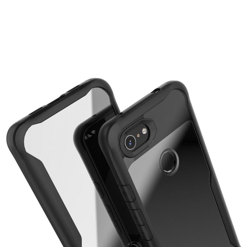 Deksel Google Pixel 3A XL Svart Skråkant Hybrid