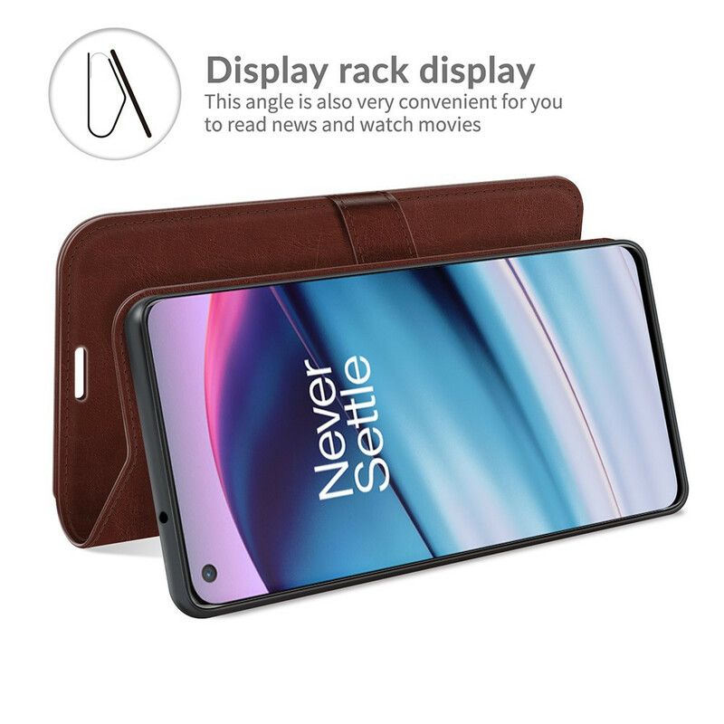 Folio Deksel Oneplus Nord Ce 5g Faux Leather Ultra