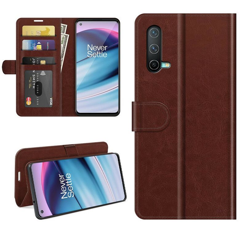 Folio Deksel Oneplus Nord Ce 5g Faux Leather Ultra