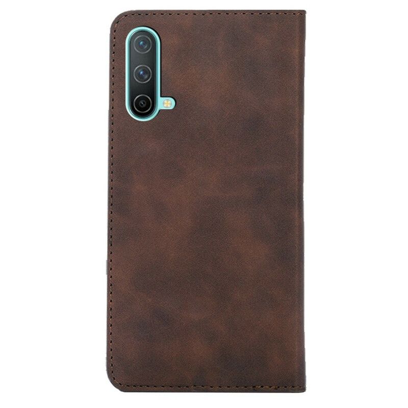 Folio Deksel Oneplus Nord Ce 5g Skin-touch Beskyttelse Deksel