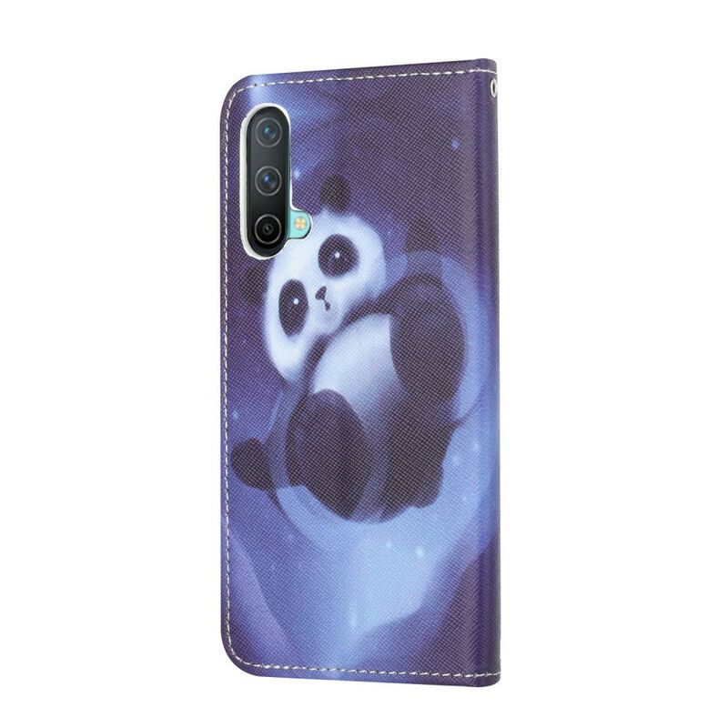 Folio Deksel Til Oneplus Nord Ce 5g Panda Space Strappy