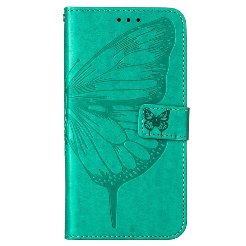 Lærdeksel Folio Deksel Oneplus Nord Ce 5g Butterfly Design