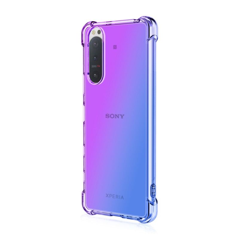 Deksel Sony Xperia 5 II Rosa Gradientfarge