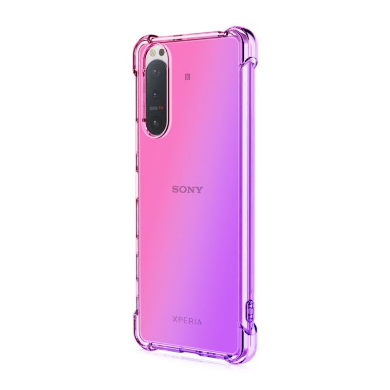 Deksel Sony Xperia 5 II Rosa Gradientfarge