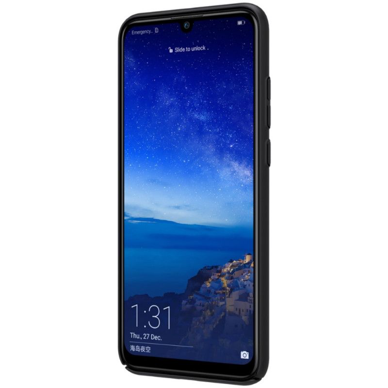 Deksel Huawei P Smart Plus 2019 Rød Stiv Frostet Nillkin