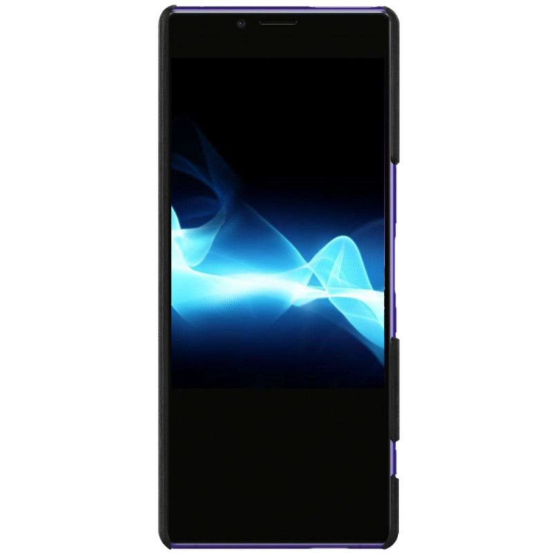 Deksel Sony Xperia 1 Svart Imak Ruiyi-Serien Skinneffekt