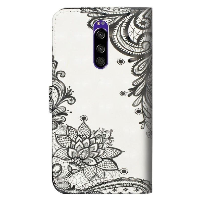 Folio Deksel for Sony Xperia 1 Elegant Blonder