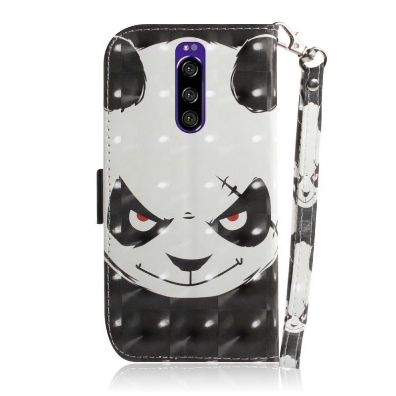 Folio Deksel Sony Xperia 1 Sint Panda Med Tanga Anti-fall