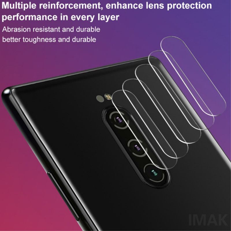 Herdet Glassbeskyttelse For Sony Xperia 1 Imak-Linse