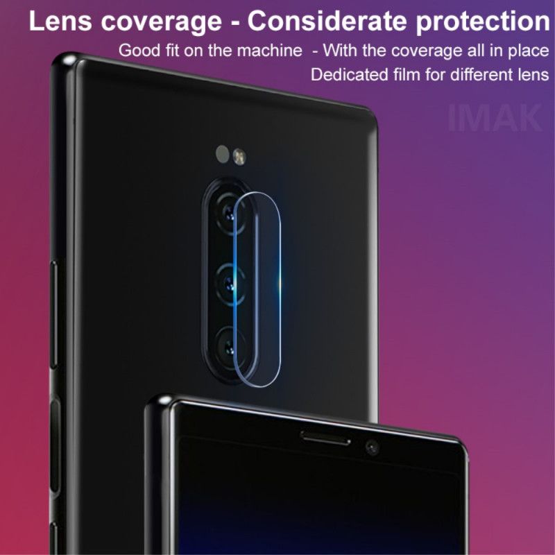 Herdet Glassbeskyttelse For Sony Xperia 1 Imak-Linse