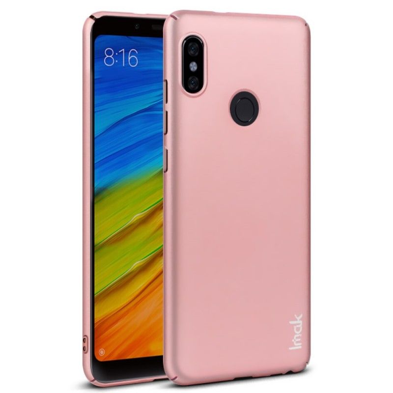 Deksel for Xiaomi Redmi Note 5 Rød Silkeserie