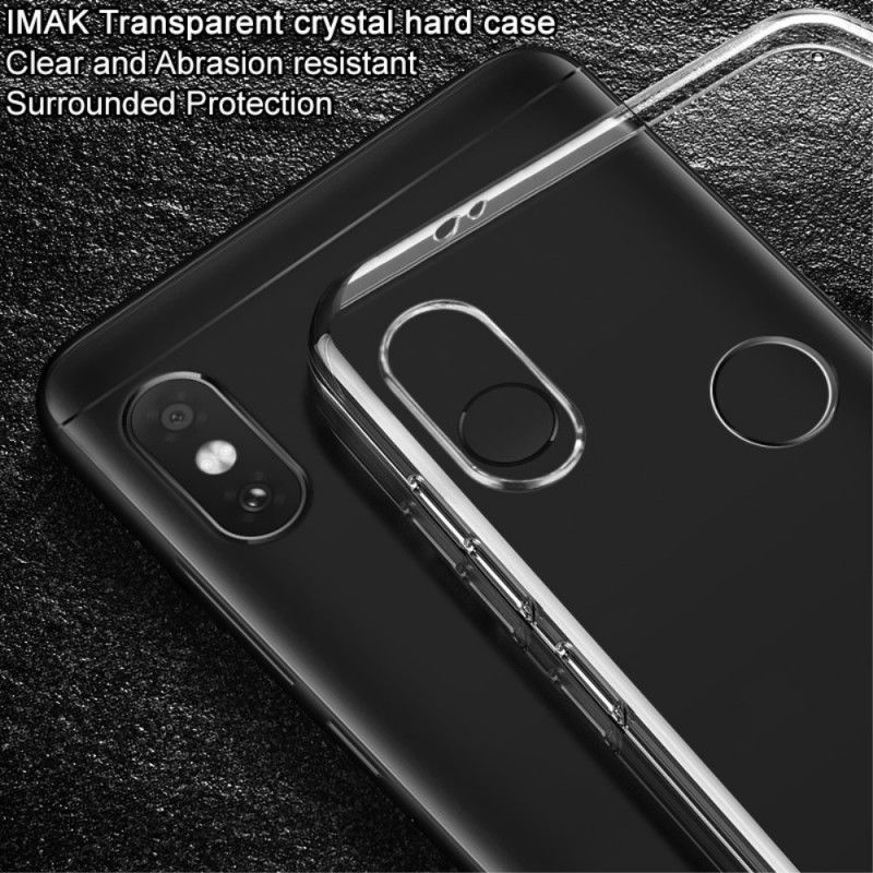 Deksel Xiaomi Redmi Note 5 Mobildeksel Imak Gjennomsiktig Krystall