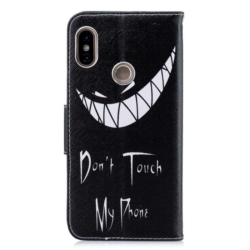 Folio Deksel for Xiaomi Redmi Note 5 Djeveltelefon