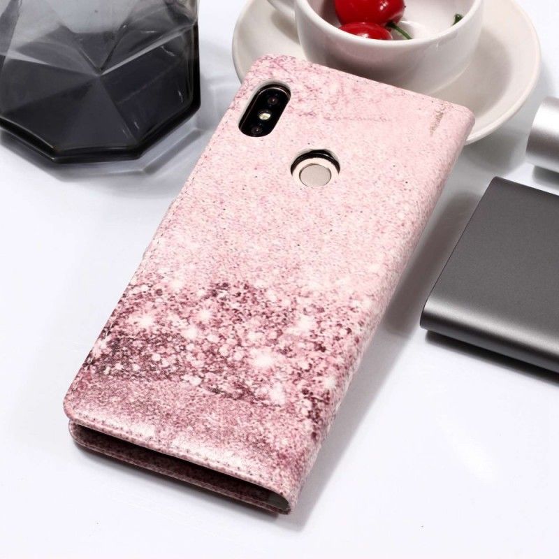 Folio Deksel Xiaomi Redmi Note 5 Glittergradient