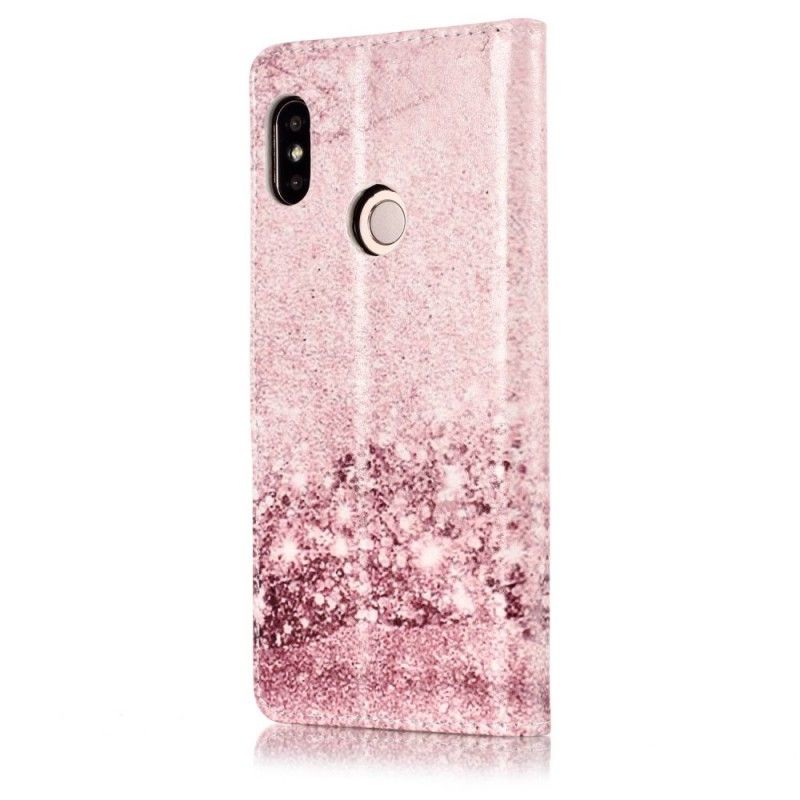 Folio Deksel Xiaomi Redmi Note 5 Glittergradient