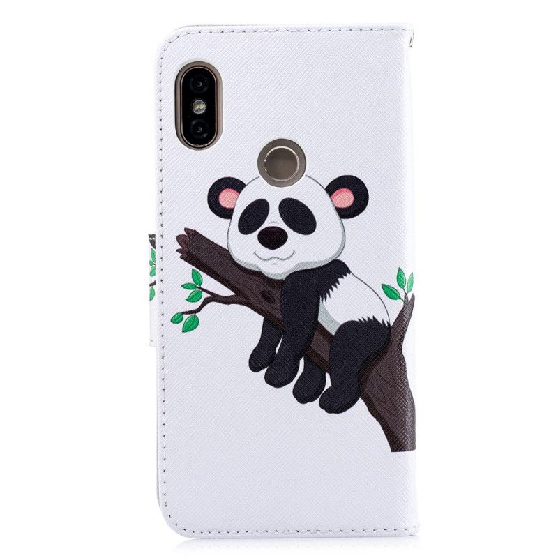 Folio Deksel Xiaomi Redmi Note 5 Lat Panda