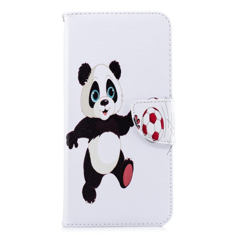 Lærdeksel Folio Deksel Xiaomi Redmi Note 5 Mobildeksel Pandafot