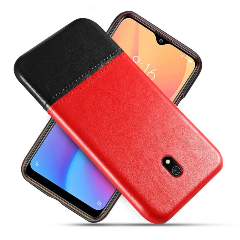 Deksel for Xiaomi Redmi 8A Kaffe Ksq Tofarget Skinneffekt