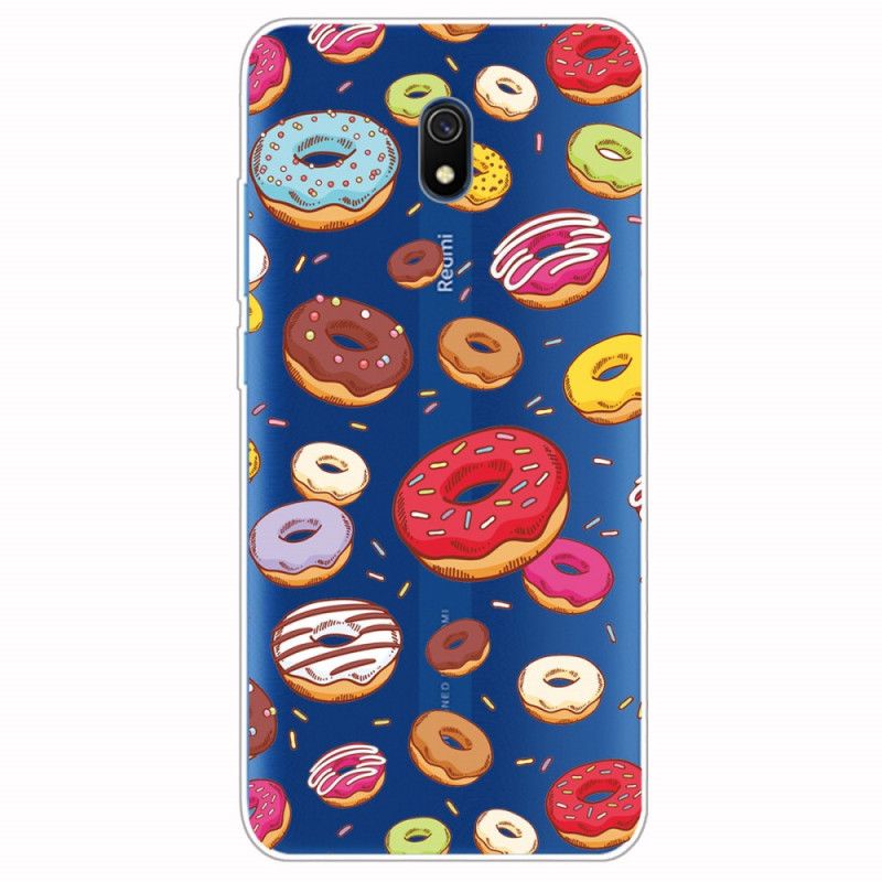 Deksel Xiaomi Redmi 8A Mobildeksel Kjærlighetsdoughnuts