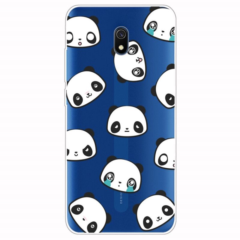 Deksel Xiaomi Redmi 8A Sentimentale Pandaer Anti-fall