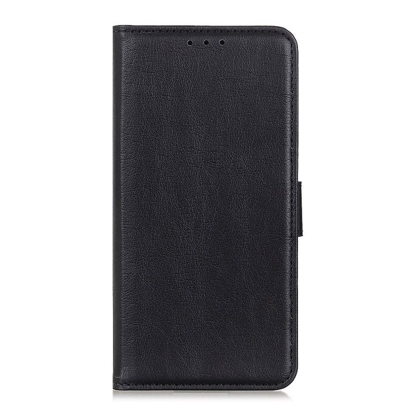 Folio Deksel for Xiaomi Redmi 8A Svart Enkel Skinneffekt