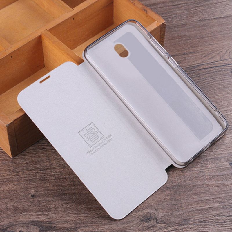 Folio Deksel for Xiaomi Redmi 8A Svart Vintage Mofi