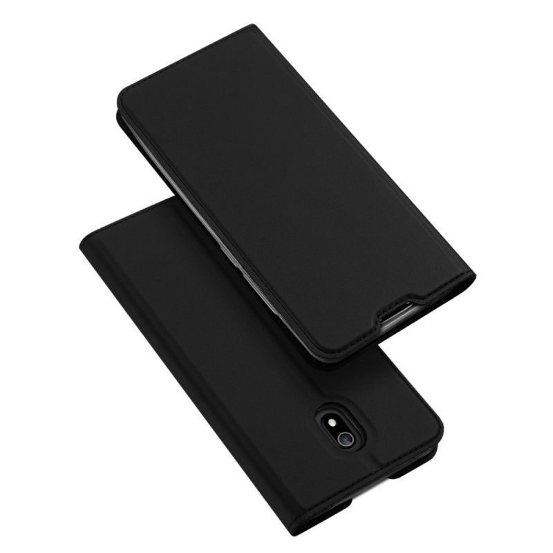 Folio Deksel Xiaomi Redmi 8A Svart Dux Ducis Pro Series Hud Anti-fall