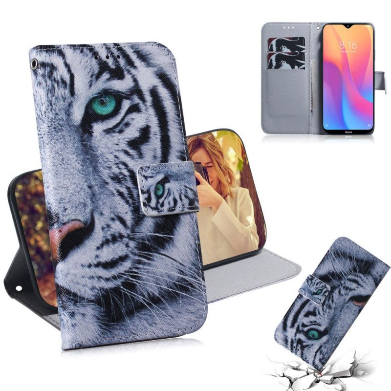 Folio Deksel Xiaomi Redmi 8A Tigeransikt