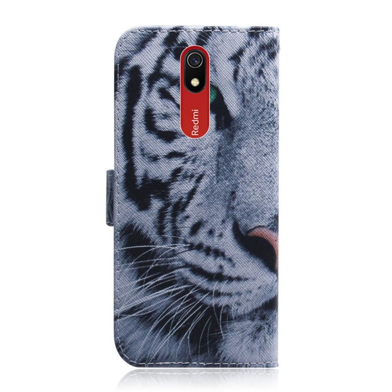 Folio Deksel Xiaomi Redmi 8A Tigeransikt