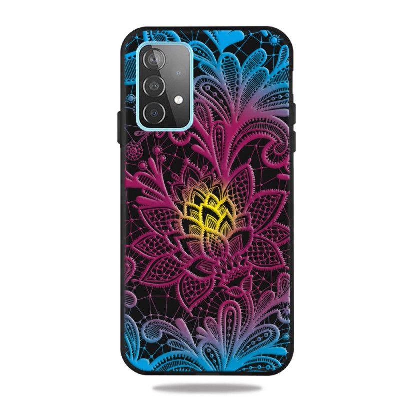 Deksel for Samsung Galaxy A72 4G / A72 5G Intens Blomster