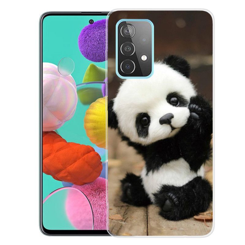 Deksel Samsung Galaxy A72 4G / A72 5G Fleksibel Panda