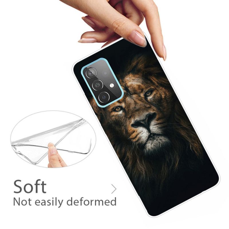 Deksel Samsung Galaxy A72 4G / A72 5G Svart Fabelaktig Feline