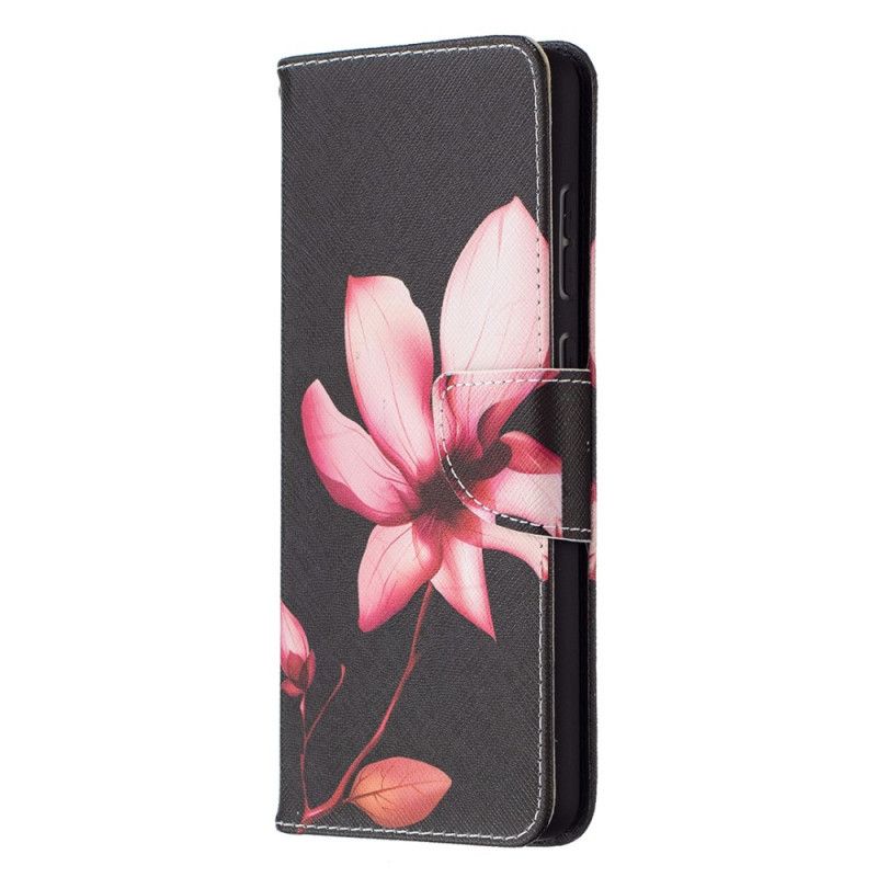 Folio Deksel Samsung Galaxy A72 4G / A72 5G Rosa Blomst