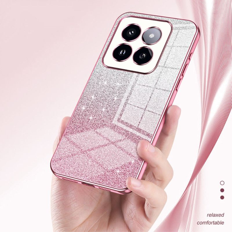 Deksel Xiaomi 14 Pro Mobildeksel Gradient Glitter